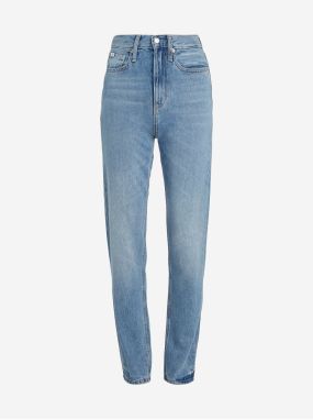 Svetlomodré dámske mom džínsy Calvin Klein Jeans