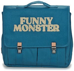 Školské tašky a aktovky Jojo Factory  CARTABLE UNIE BLUE FUNNY MONSTER