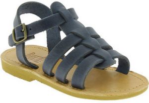 Sandále Attica Sandals  PERSEPHONE NUBUCK BLUE