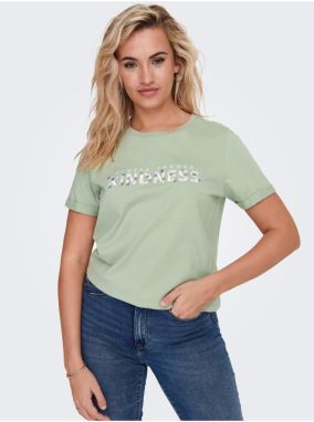 Light Green T-Shirt JDY Amy - Women