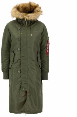 ALPHA INDUSTRIES Zimná parka  kaki