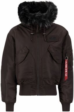 ALPHA INDUSTRIES Zimná bunda '45P'  tmavohnedá