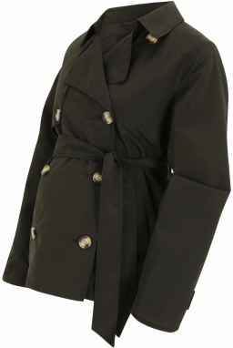 Vero Moda Maternity Prechodný kabát 'ZOA'  čierna
