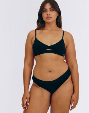 Organic Basics Soft Touch Bralette Black