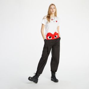 Comme des Garçons PLAY Heart Print Tee White