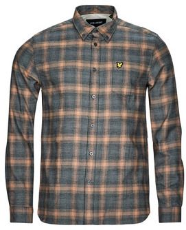 Košele s dlhým rukávom Lyle & Scott  BUTTON DOWN CHECK SHIRT