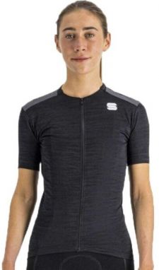Sportful KELLY W SHORT SLEEVE JERSEY Dámsky cyklistický dres, čierna, veľkosť