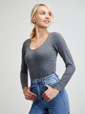 Šedé basic body ZOOT LINDA