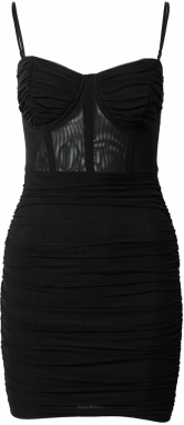 Skirt & Stiletto Kokteilové šaty  čierna