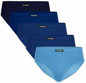 Briefs Atlantic 5SMP-003 A'5 M-XL navy blue-blue-cobalt 059