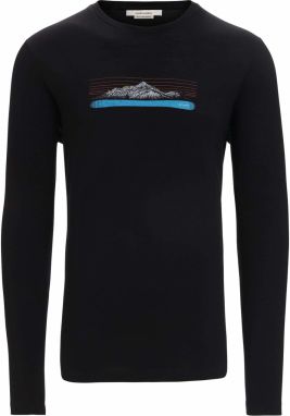 ICEBREAKER Funkčné tričko 'Tech Lite II Ski Fields'  azúrová / svetlosivá / melónová / čierna