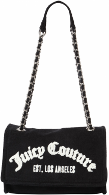 Juicy Couture Kabelka na rameno 'Iris'  čierna / strieborná / biela