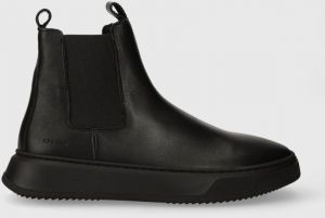 Kožené topánky chelsea Copenhagen pánske, čierna farba, CPH455M vitello