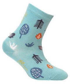 Gatta G44.01N Cottoline girls' socks patterned 33-38 turquoise 290