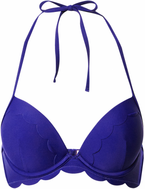 Hunkemöller Bikinový top 'Scallop'  indigo