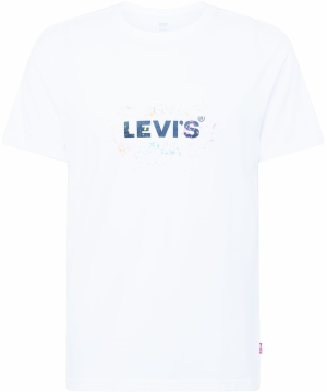 LEVI'S ® Tričko 'SS Relaxed Baby Tab Tee'  tyrkysová / modrá denim / levanduľová / biela