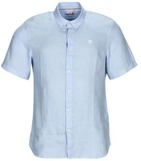 Košele s krátkym rukávom Timberland  SS Mill River Linen Shirt Slim