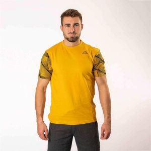 Kappa LOGO ETRO Pánske tričko, žltá, veľkosť