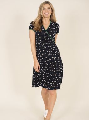 Dark blue floral dress Brakeburn - Women