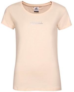 Russell Athletic TEE SHIRT Dámske tričko, béžová, veľkosť