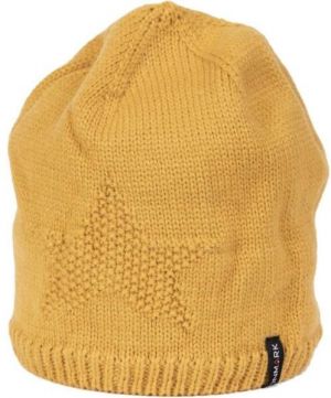 Finmark FC2230 Dámska zimná pletená čiapka, žltá, veľkosť