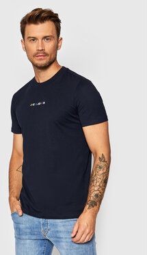 Jack&Jones PREMIUM Tričko Landon 12191308 Tmavomodrá Regular Fit