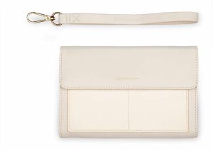 Kapten & Son Listová kabelka 'Clutch Wallet Versailles Sandstone'  béžová