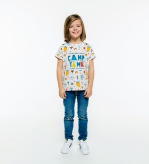 Mr. GUGU & Miss GO Kids's T-shirt KTS-P1588