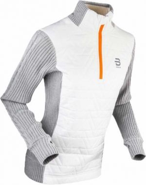 Daehlie HALF ZIP COMFY WMN Dámsky športový sveter, biela, veľkosť