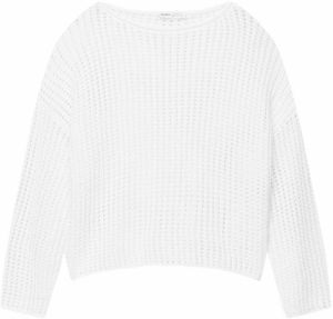 Pull&Bear Sveter  šedobiela