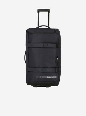 Šedá cestovná taška Travelite Kick Off Wheeled Duffle L Anthracite