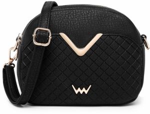 Čierna dámska crossbody kabelka VUCH Tayna Diamond Black