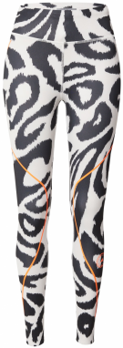 ADIDAS BY STELLA MCCARTNEY Športové nohavice  oranžová / čierna / biela