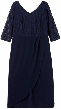 SHEEGO Kokteilové šaty  námornícka modrá