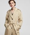 Kabát Karl Lagerfeld Trench Coat W/ Logo Tape galéria