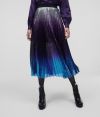 Sukňa Karl Lagerfeld Sequin Pleated Skirt galéria