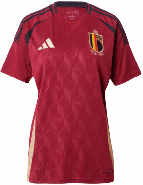 ADIDAS PERFORMANCE Dres 'Belgium 24 Home'  béžová / žltá / vínovo červená / čierna