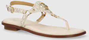 Sandále MICHAEL Michael Kors Casey dámske, béžová farba, 40R4CSFA1B