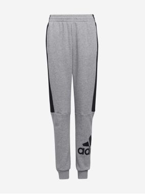 Grey Boys Brindled Sweatpants adidas Performance - unisex