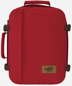 Červený unisex ruksak CabinZero Classic (28L)