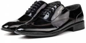 Ducavelli Stylish Genuine Leather Men's Oxford Lace-Up Classic Shoe.