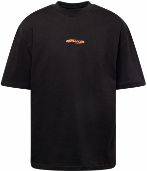 Pegador Tričko 'Furber'  sivá / oranžová / čierna