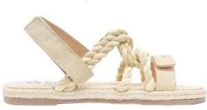 Sandále Manebi Rope Sandals dámske, béžová farba, V 0.4 Y0