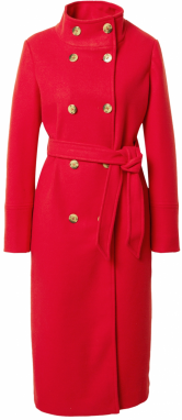 Oasis Prechodný kabát  červená
