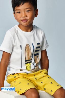 Komplet chlapčenského trička a šortiek Mayoral Bermuda