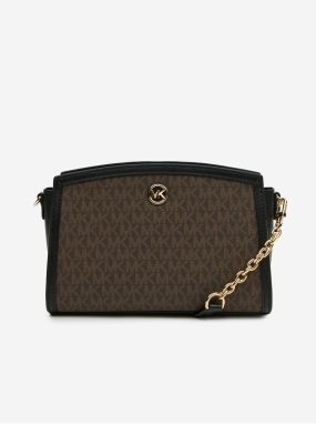 Dark Brown Women's Patterned Crossbody Handbag Michael Kors - Women