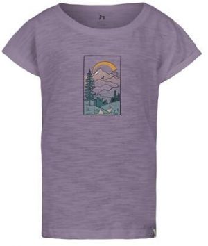 Hannah KAIA JR Dievčenské tričko, fialová, veľkosť