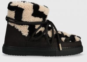 Snehule Inuikii Shearling Zigzag čierna farba, 75202-090