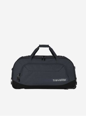 Tmavošedá cestovná taška Travelite Kick Off Wheeled Duffle Anthracite