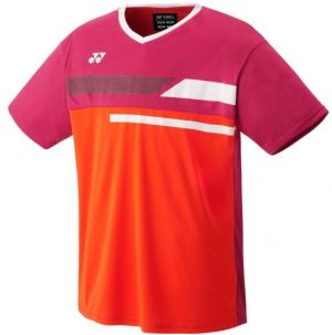 Yonex YM 0029 Pánske tenisové tričko, červená, veľkosť